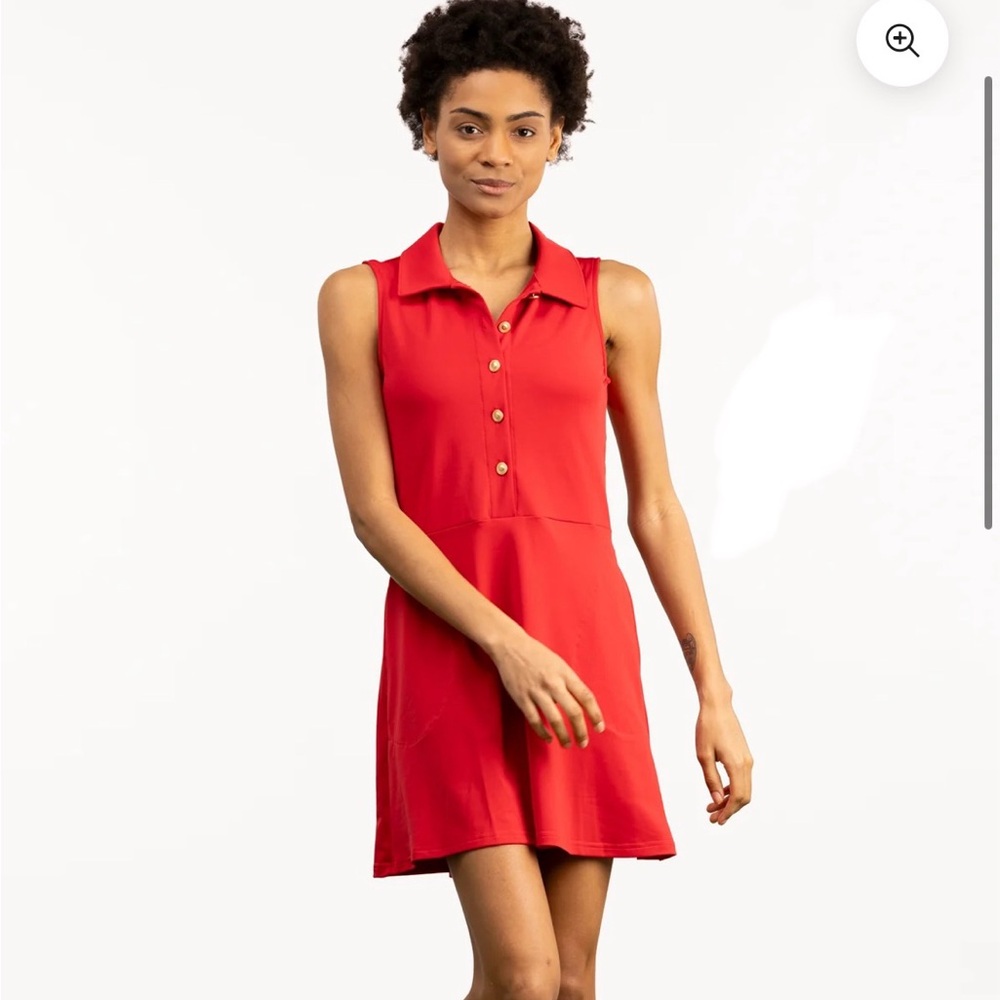 Smith & Quinn Hedy Dress in Cherry size L